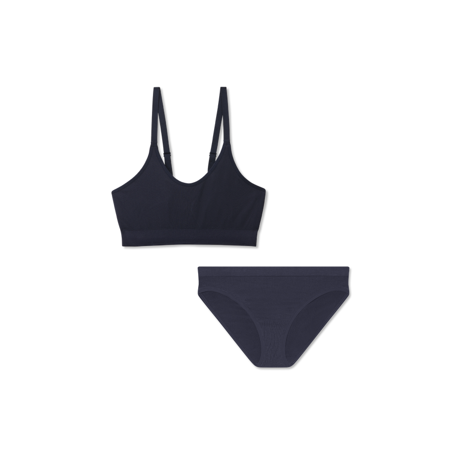 Women's Seamless Scoop Bralette + Bikini Pack - Fresh Comfort