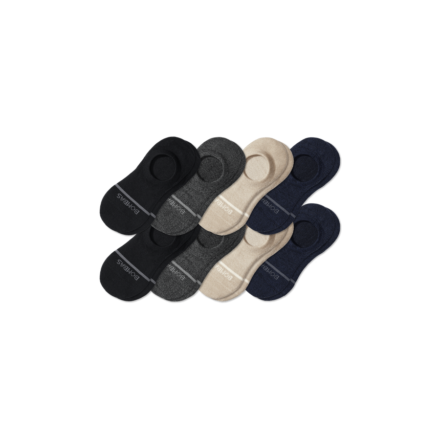 Men's Merino Wool Blend No Show Sock 8-Pack - Ready Pick