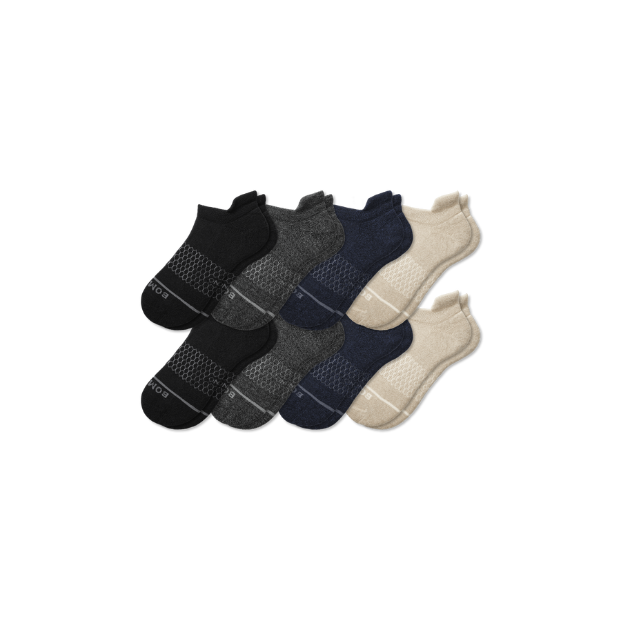 Men's Merino Wool Blend Ankle Sock 8-Pack - Daily Step