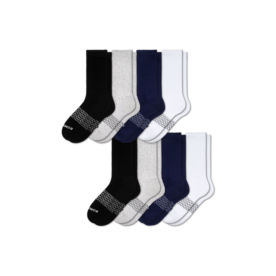 Women's Solids Calf Sock 8-Pack - Ready Pair