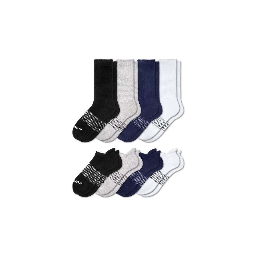 Men's Calf & Ankle Sock 8-Pack - Classic Ready