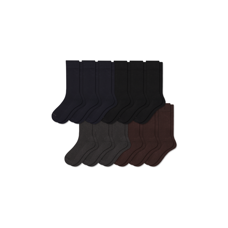 Men's Dress Calf Sock 12-Pack - Easy Choice
