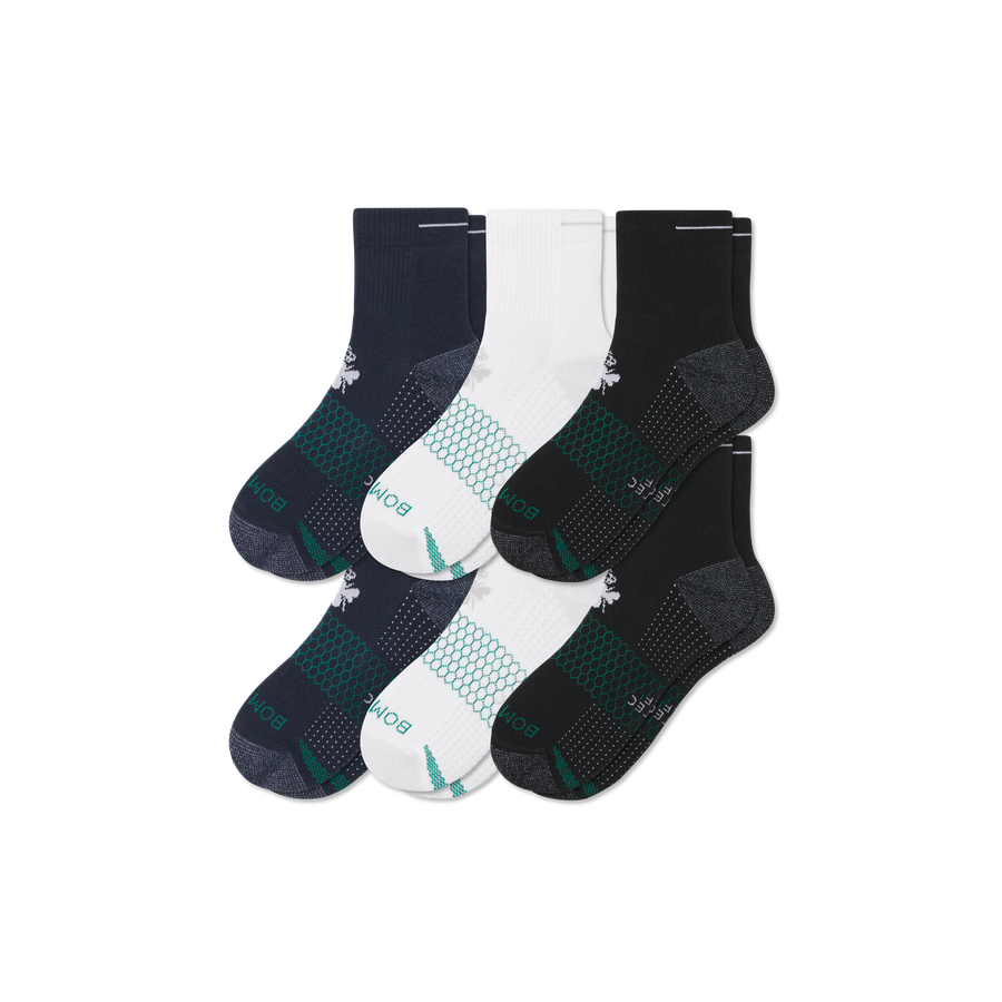 Women's Golf Quarter Sock 6-Pack - Soft Step