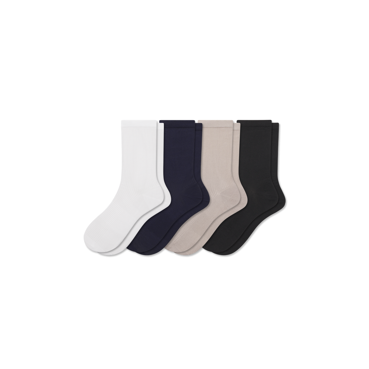 Women's Featherweight Half Calf Sock 4-Pack - Neutrals Mix