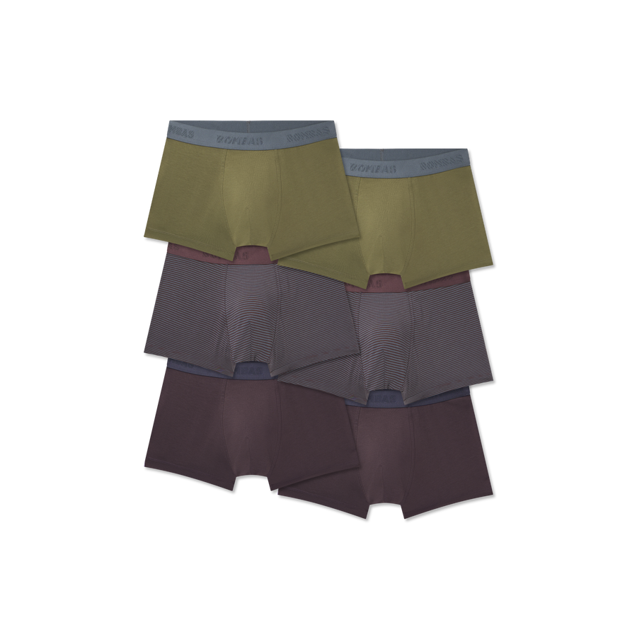 Men's Cotton Modal Blend Trunk 6-Pack - Easy Stretch