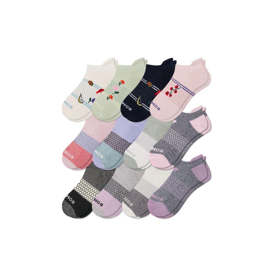 Women's Ankle Sock 12-Pack - Daily Cushion