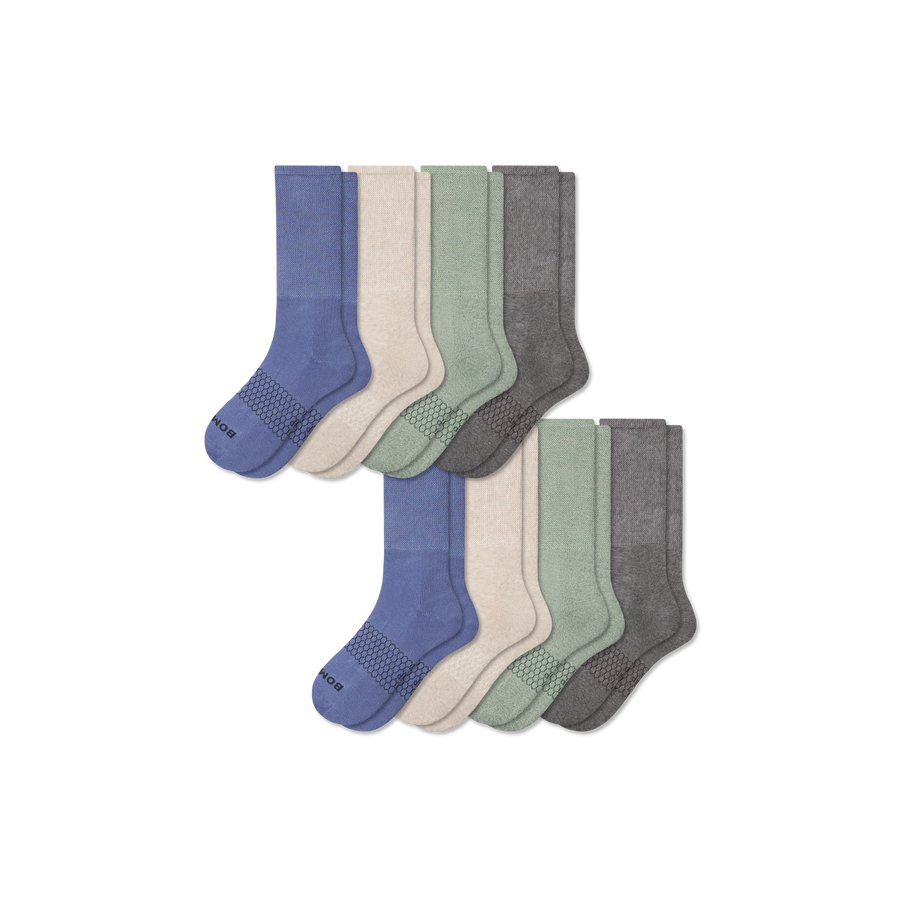 Women's Wide Calf Sock 8-Pack - Travel Pair