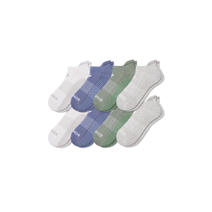 Men's Gripper Ankle Sock 8-Pack - Travel Pair