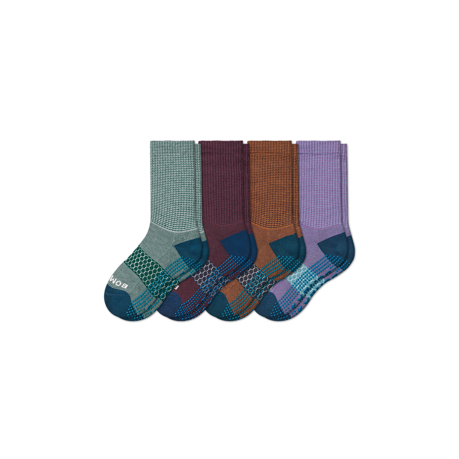 Youth Gripper Calf Sock 4-Pack - Daily Step
