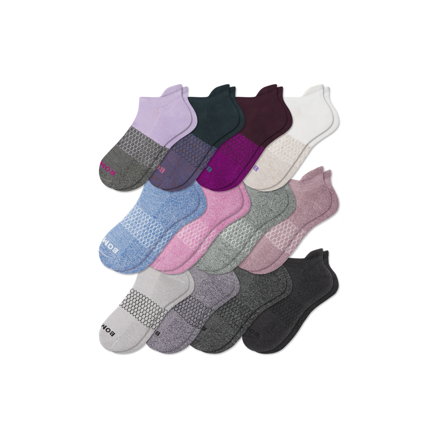 Women's Marl Ankle Sock 12-Pack - Ready Pick