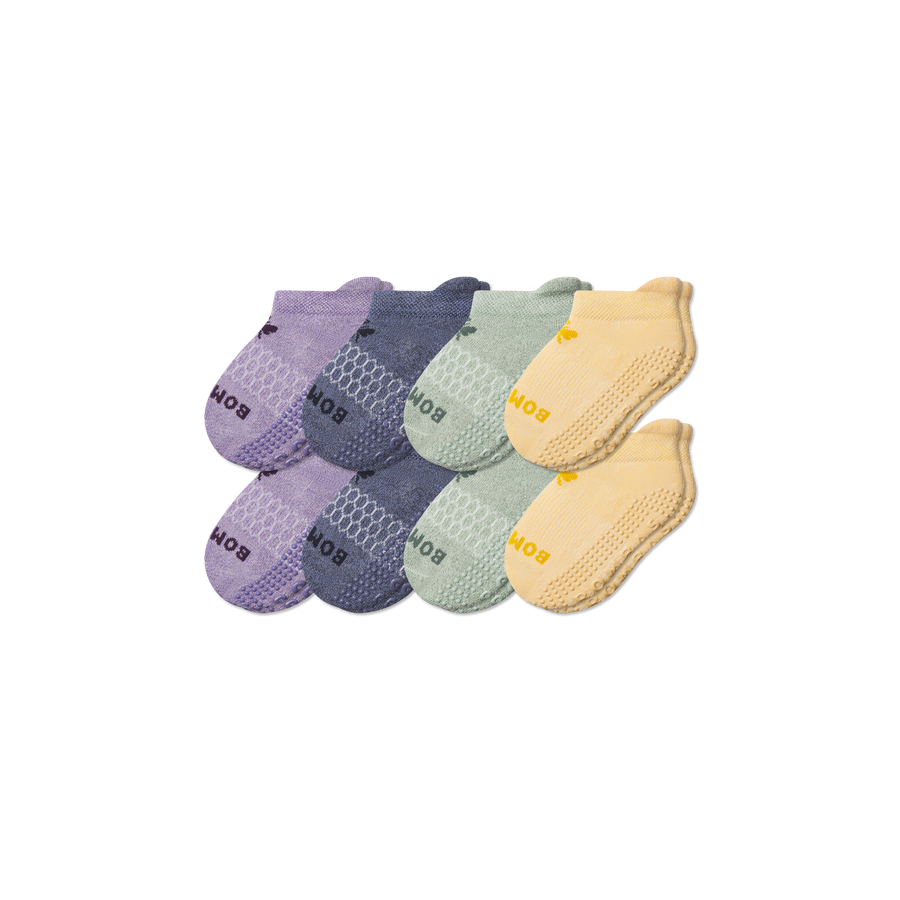 Toddler Gripper Ankle Sock 8-Pack - Daily Step