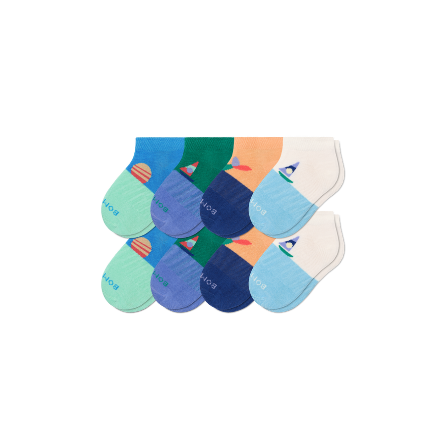 Junior Ankle Sock 8-Pack - Classic Ready