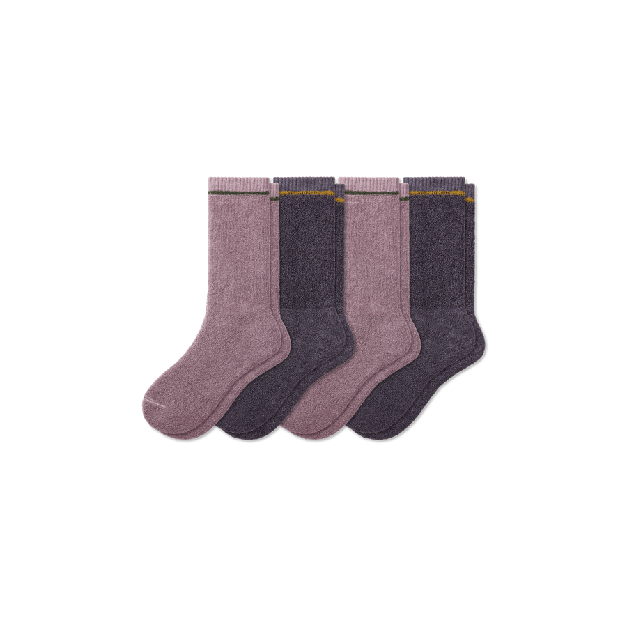 Women's Plush Terry Calf Sock 4-Pack - Easy Choice