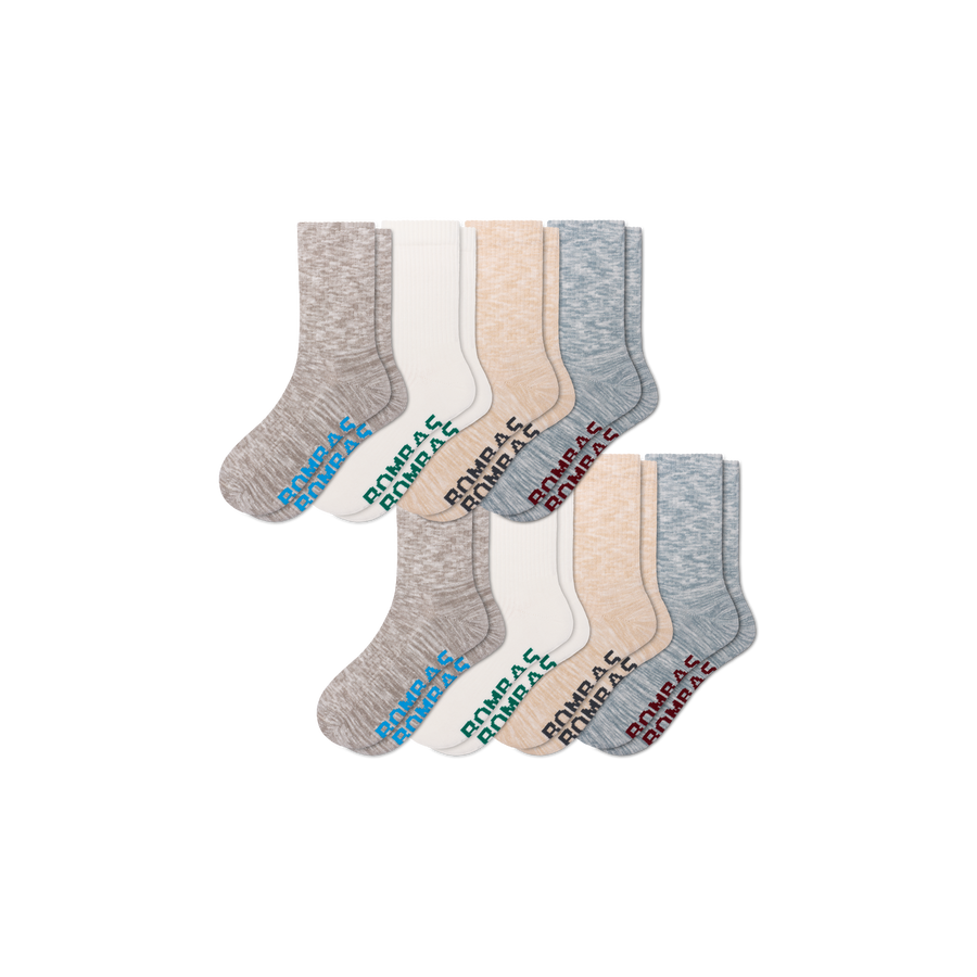 Men's Summer Ragg Half Calf Sock 8-Pack - Classic Ready