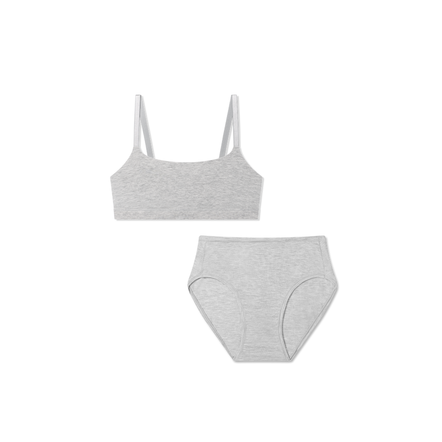 Women’s Super Soft Bralette + Brief Pack - Soft Support