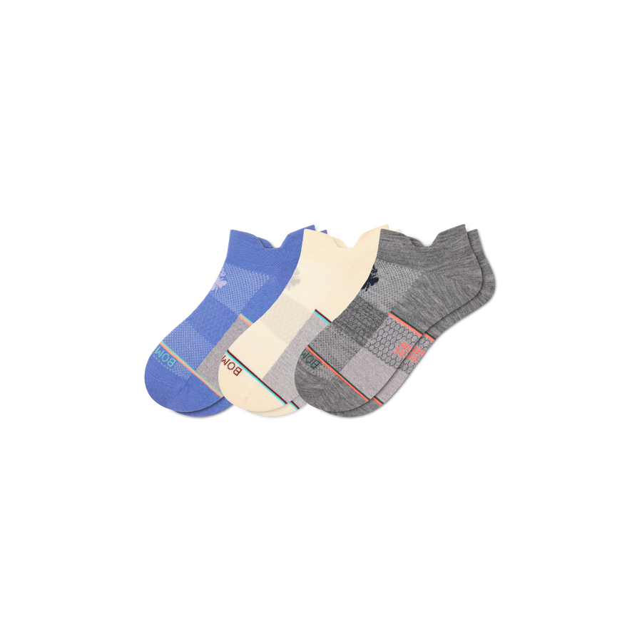 Women's Sport Merino Wool Blend Ankle Sock 3-Pack - Easy Pair