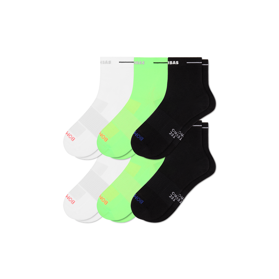 Men's RunPro Quarter Sock 6-Pack - Ready Pair